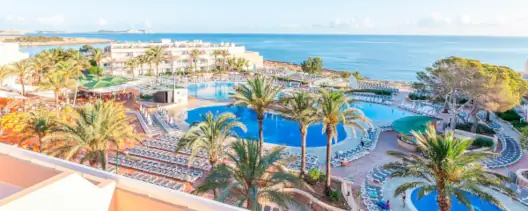 An aerial view of the Costa Festival Hotel - Sirenis Seaview, Ibiza