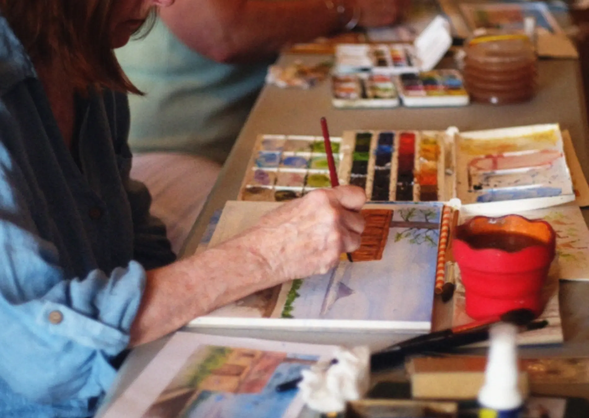 Watercolour art classes painting