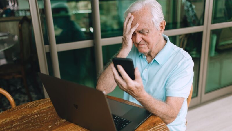 Frustrated customer Frustrated customer