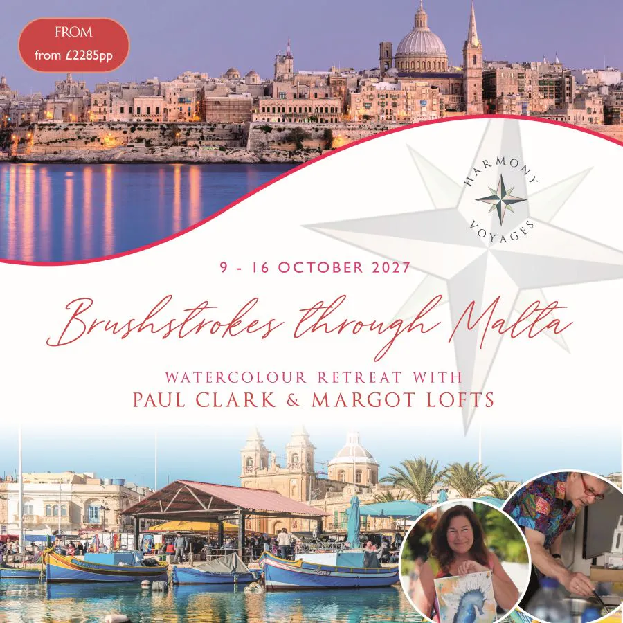 Brushstrokes through Malta 2027 Social Square Brushstrokes through Malta 2027 Social Square