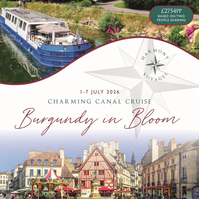 Burgundy in Bloom Social Square Burgundy in Bloom Social Square
